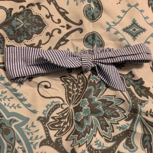 Lauren James Seersucker headband